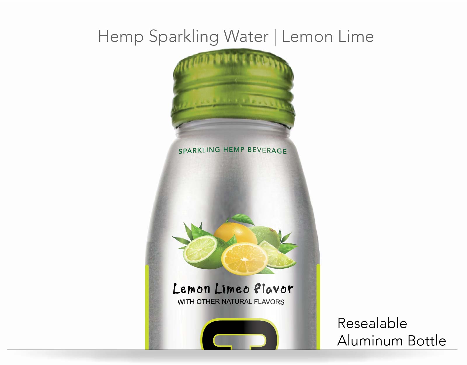 Sparkling Hemp Water | Lemon Lime