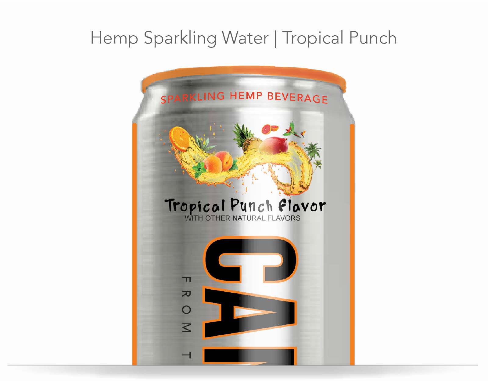 Sparkling Hemp Water | Tropical Punch
