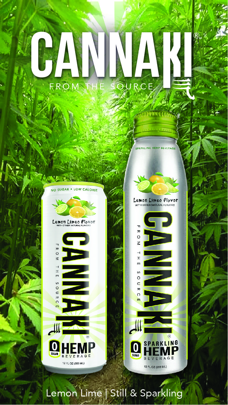 Cannaki Hemp Water | Lemon Line