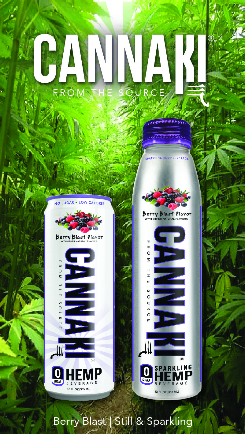 Cannaki Hemp Water | Berry Blast