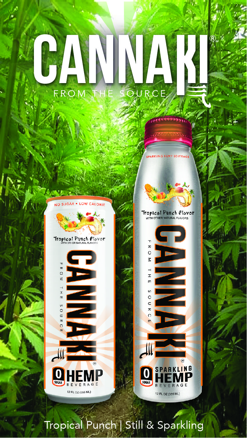 Cannaki Hemp Water | Tropical Punch